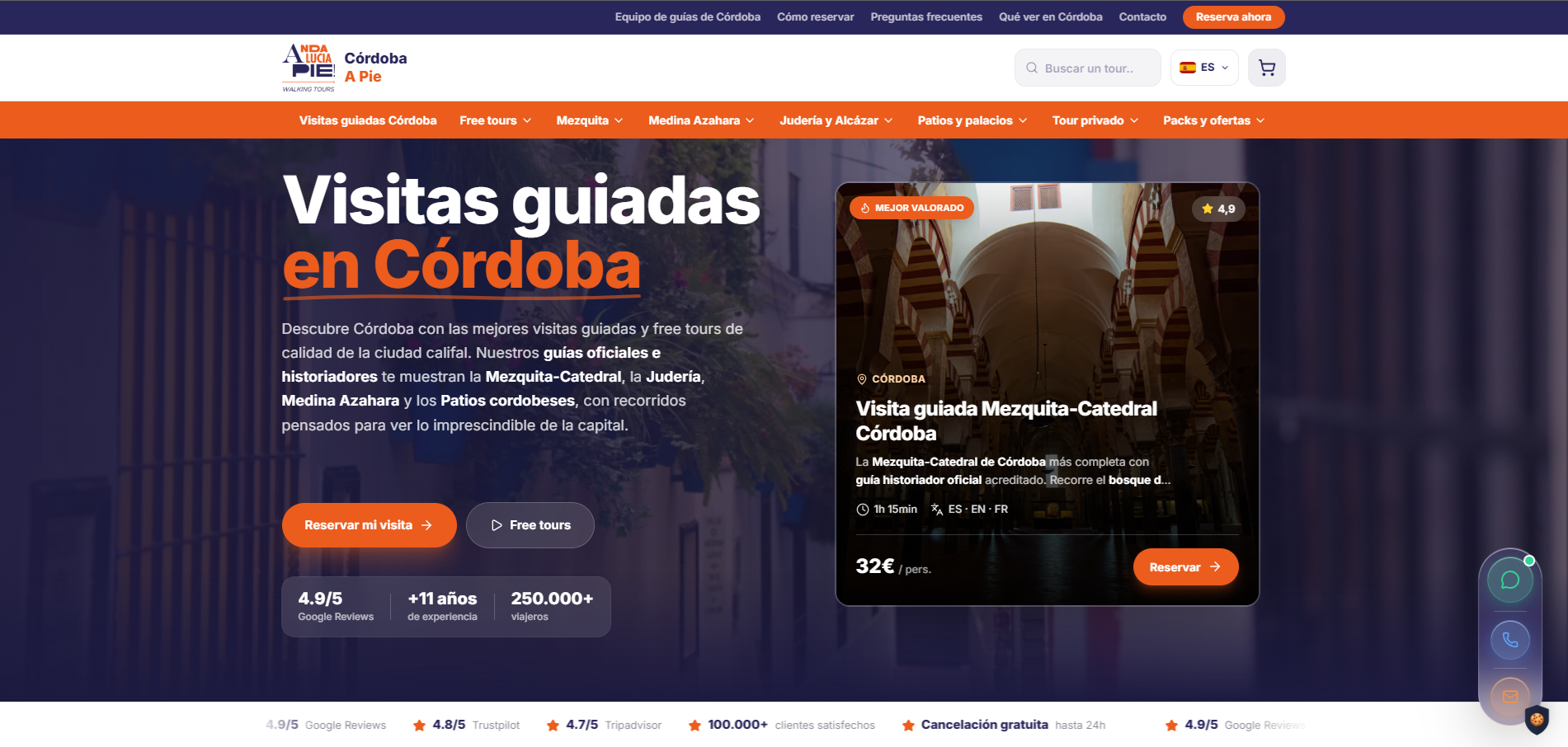 CORDOBAPIE.ES - Plataforma Turística Multi-tenant